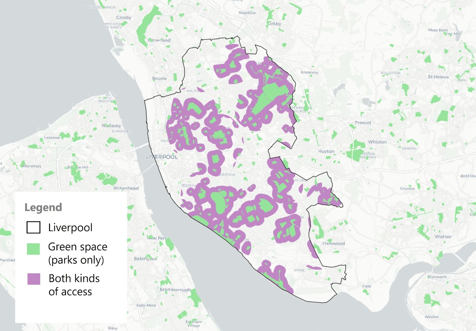 Less than half of Liverpool has good access to green space. How can we fix it?