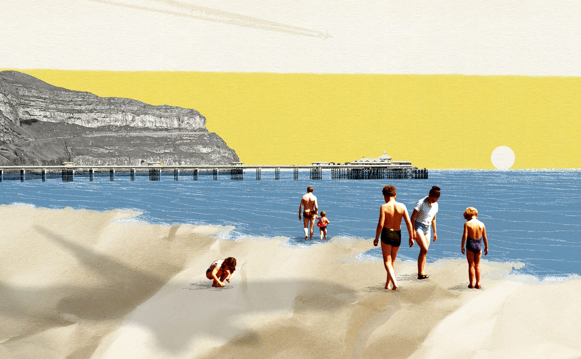 A postcard from Colwyn Bay